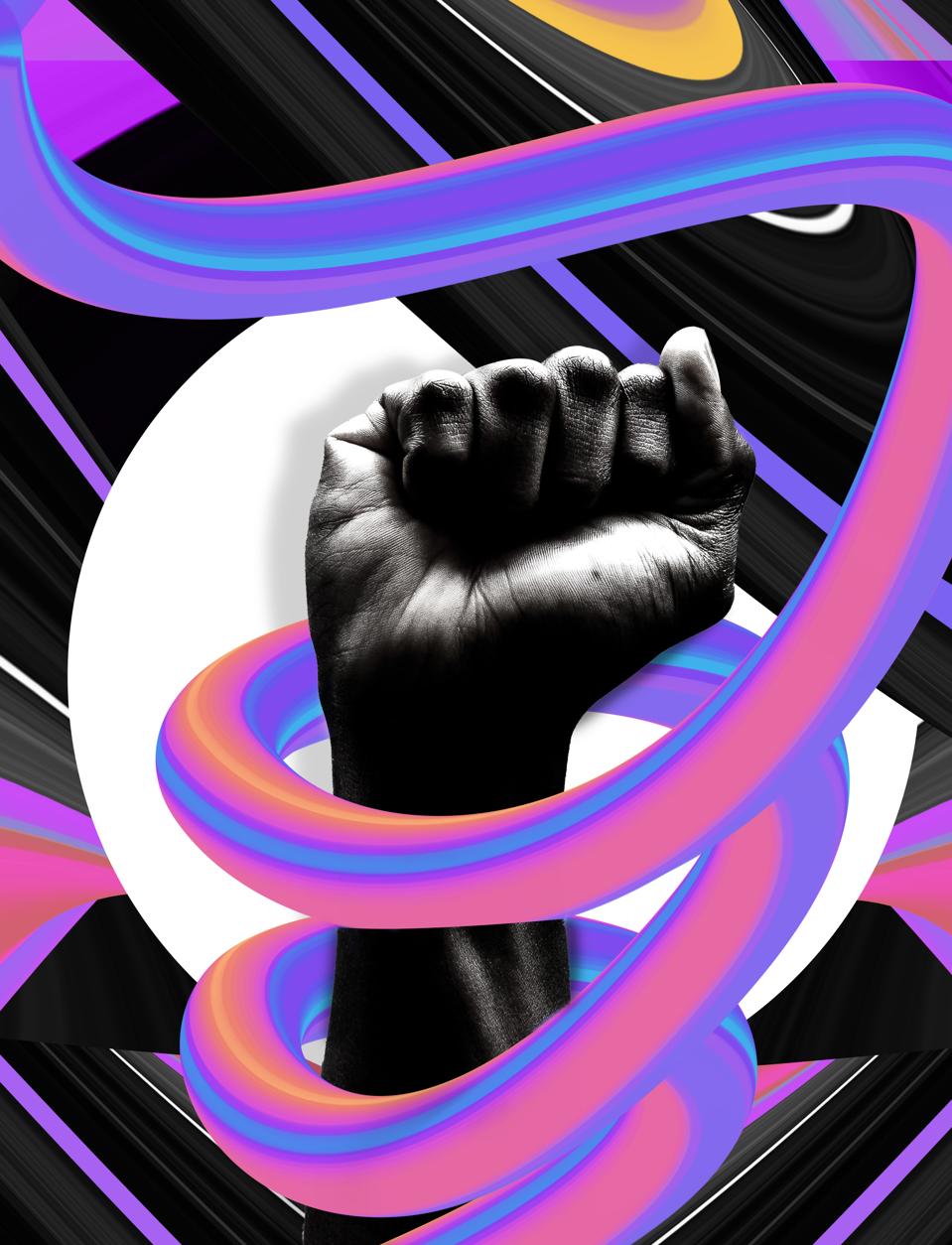 Temi Coker for LIFEWTR Black Art Rising.