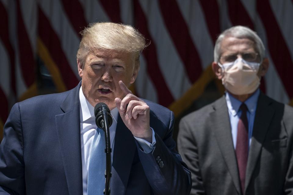President Trump Makes Statement On Vaccine Development