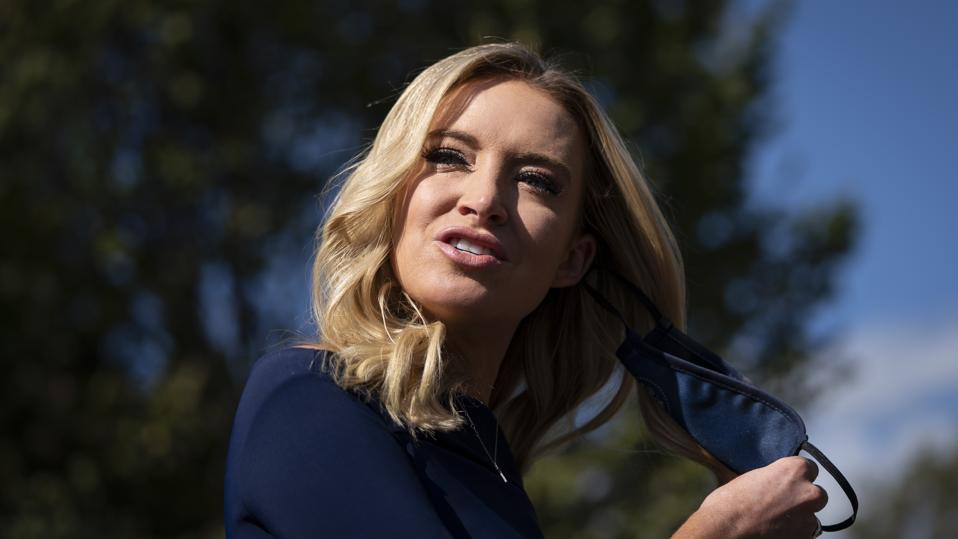 White House Press Secretary Kayleigh Mcenany And Deputies Test Positive For Coronavirus