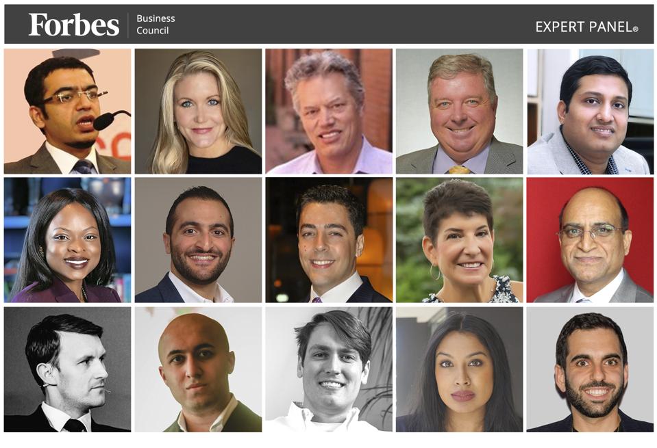 Photos of featured members.