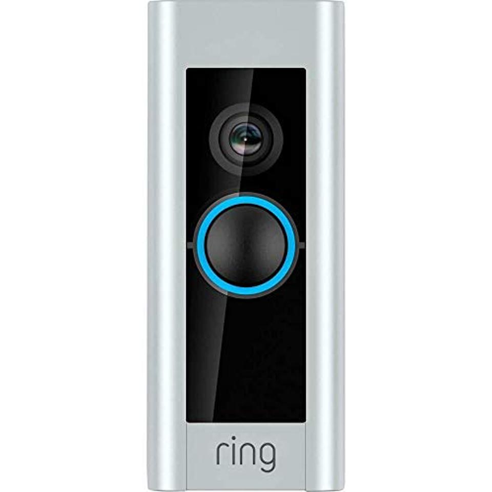 Certified Refurbished Ring Video Doorbell Pro, with HD Video, Motion Activated Alerts, Easy Installation (existing doorbell wiring required)