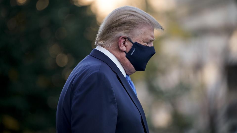 Trump Departs White House For Walter Reed Medical Center After COVID-19 Diagnosis