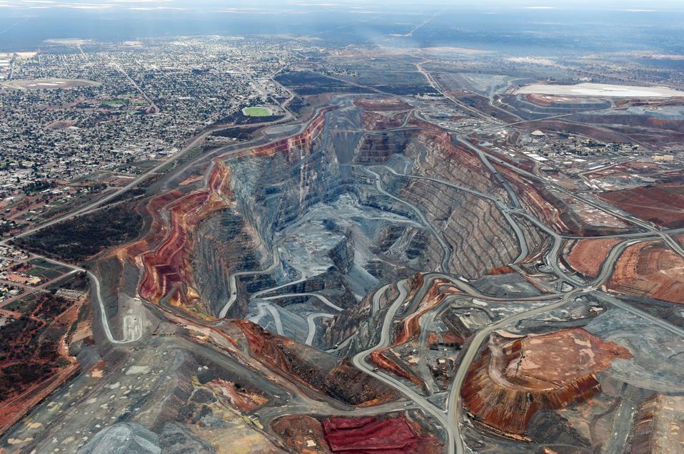 Aerial Views Of The Super Pit