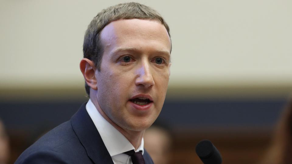 Facebook CEO Mark Zuckerberg Testifies Before The House Financial Services Committee