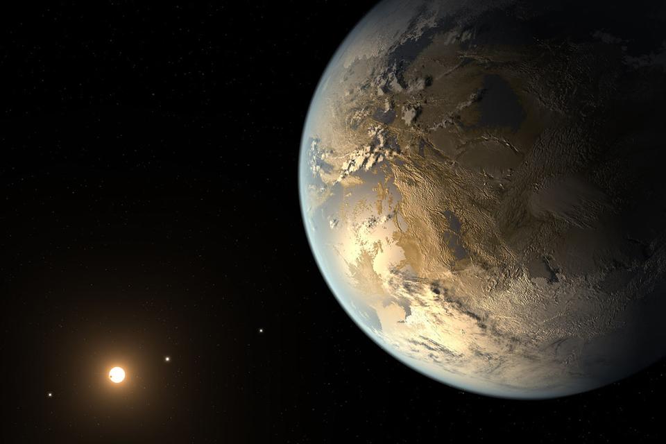 Artist’s depiction of the first validated Earth-size planet to orbit a distant star in the habitable zone identified by NASA’s Kepler Space Telescope. Researchers are proposing that future telescopes look for planets that are better for life than Earth.