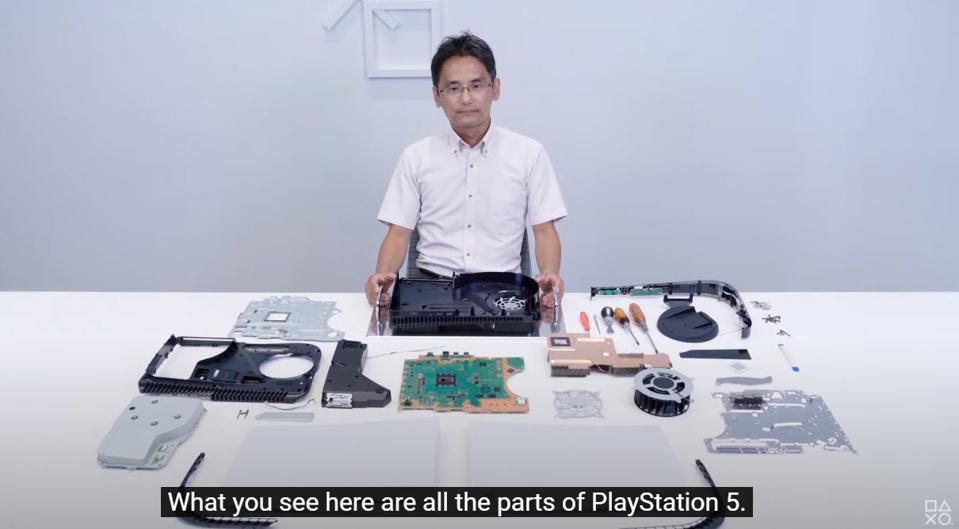 Watch Sony Tear Down The Ps5 To Its Base Parts