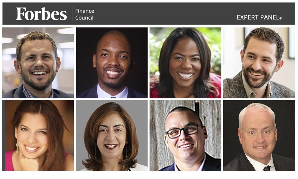 Photos of featured Forbes Finance Council members