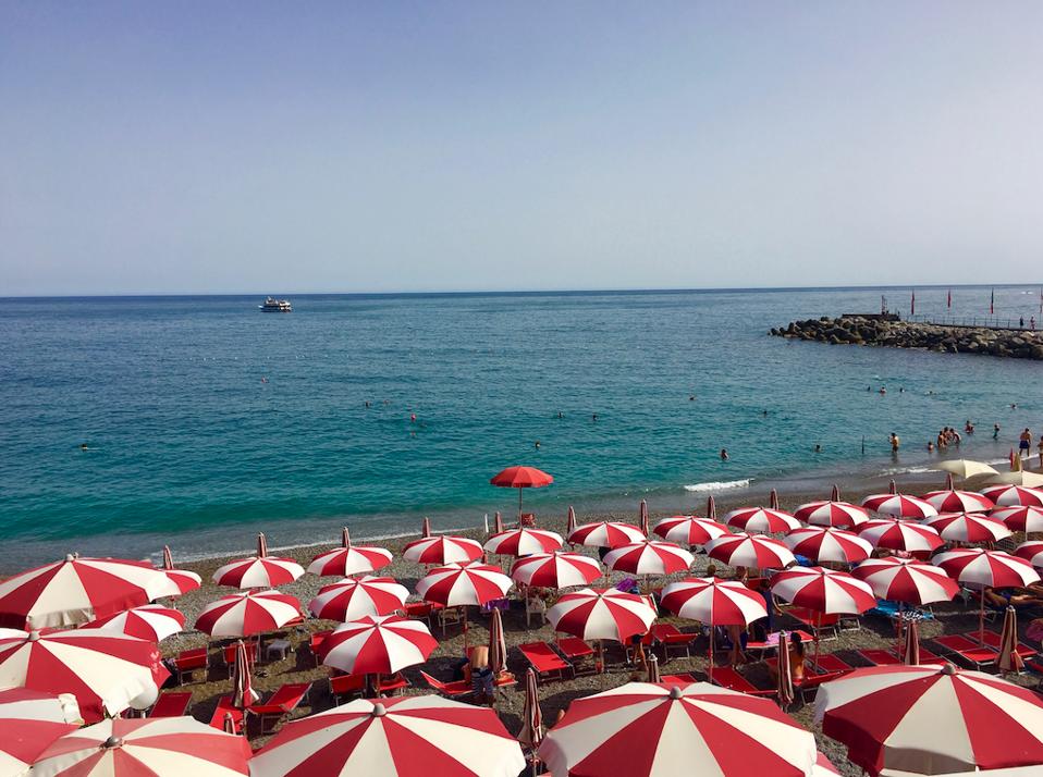 An image of the Amalfi Coast, featured in Travel By Design, Assouline.
