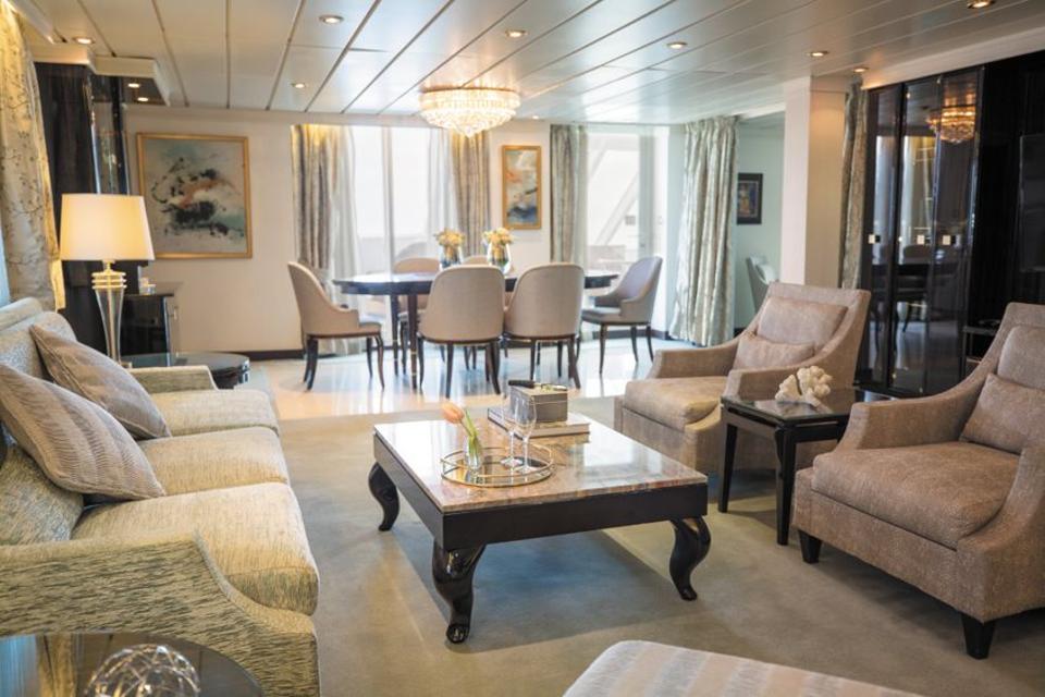 Master Suite on Regent Seven Seas Cruises