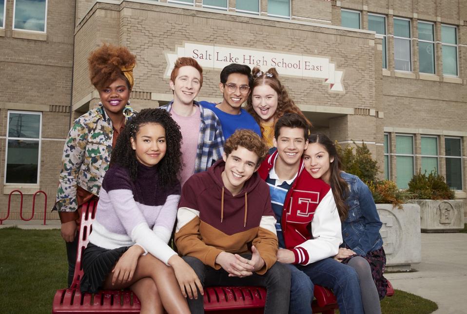 The cast of ‘High School Musical: The Musical: The Series’