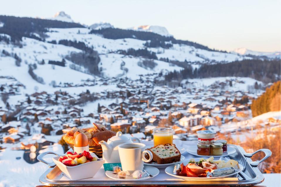 Megève ski resort, France