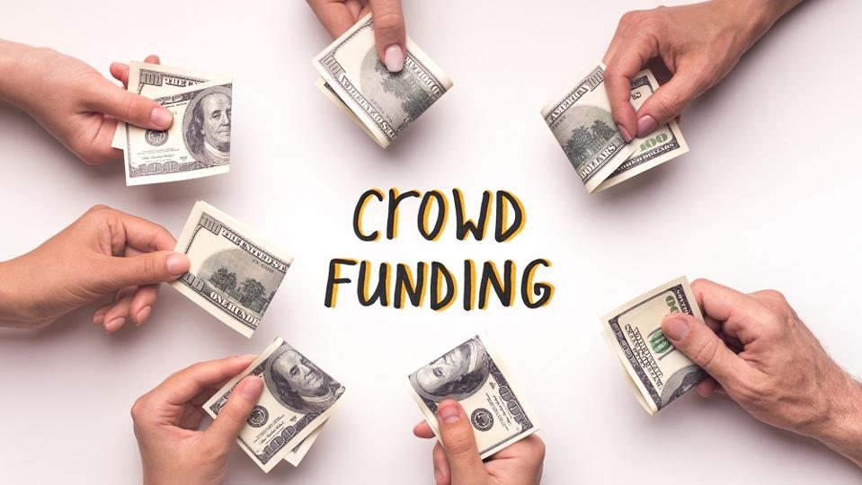 Crowdfunding concept