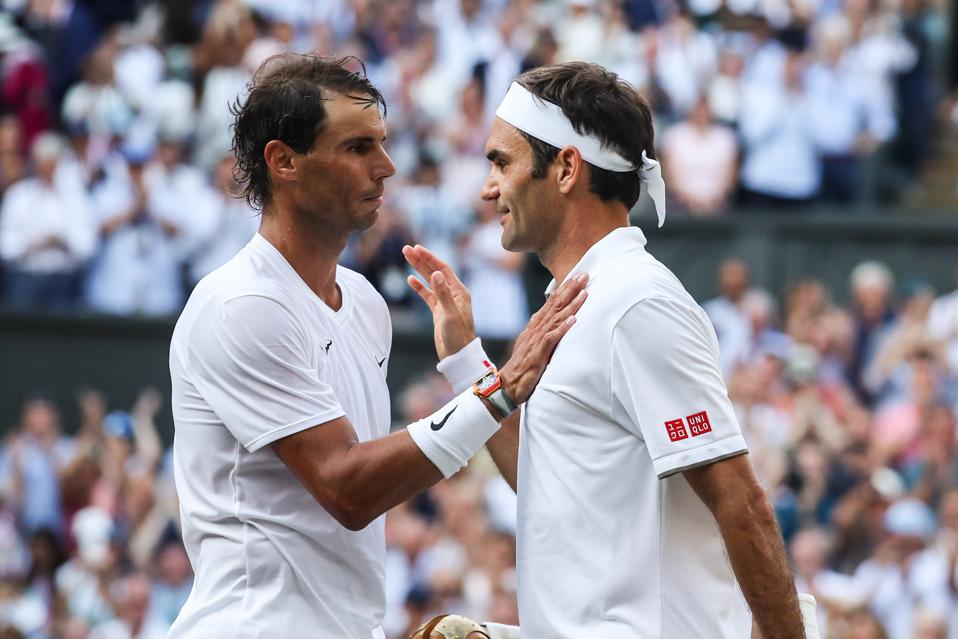 Tennis Goat Rafael Nadal Vs Roger Federer By The Numbers