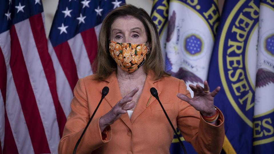 Speaker Pelosi Briefs Media In Weekly News Conference