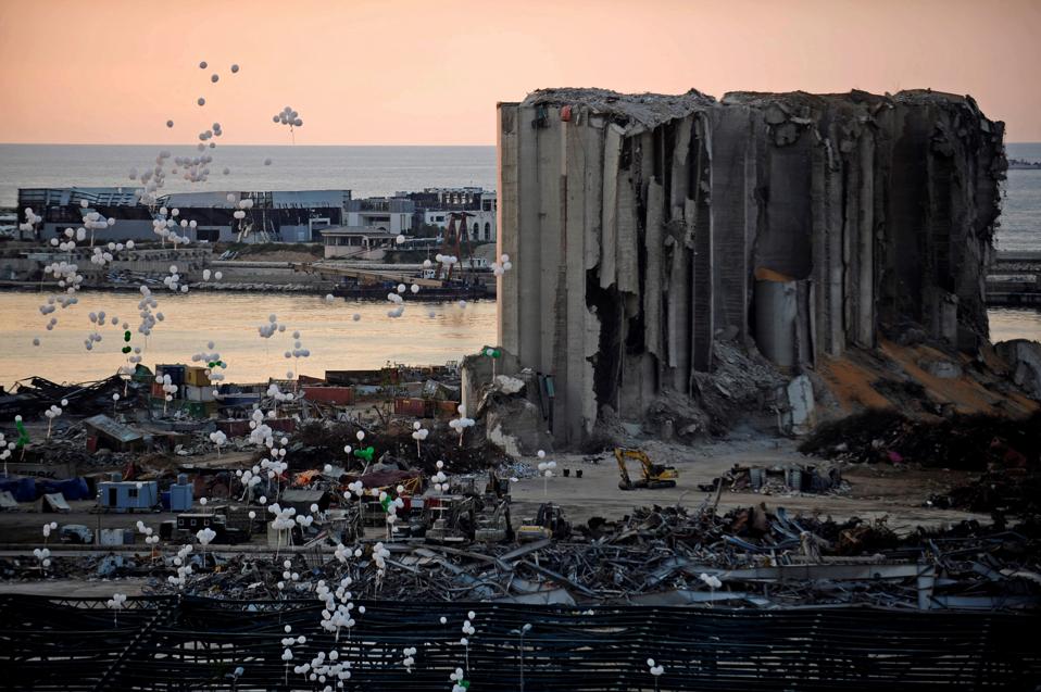 LEBANON-BEIRUT-EXPLOSION-COMMEMORATION