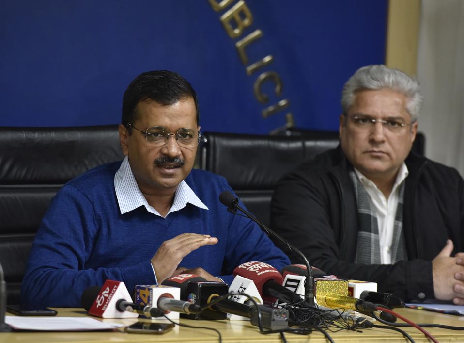 Delhi Chief Minister Arvind Kejriwal Press Conference On Electric Vehicle Policy