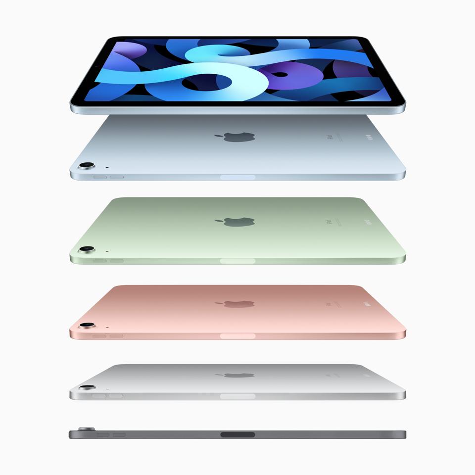 Apple iPad Air 2020 - the full range of colors.