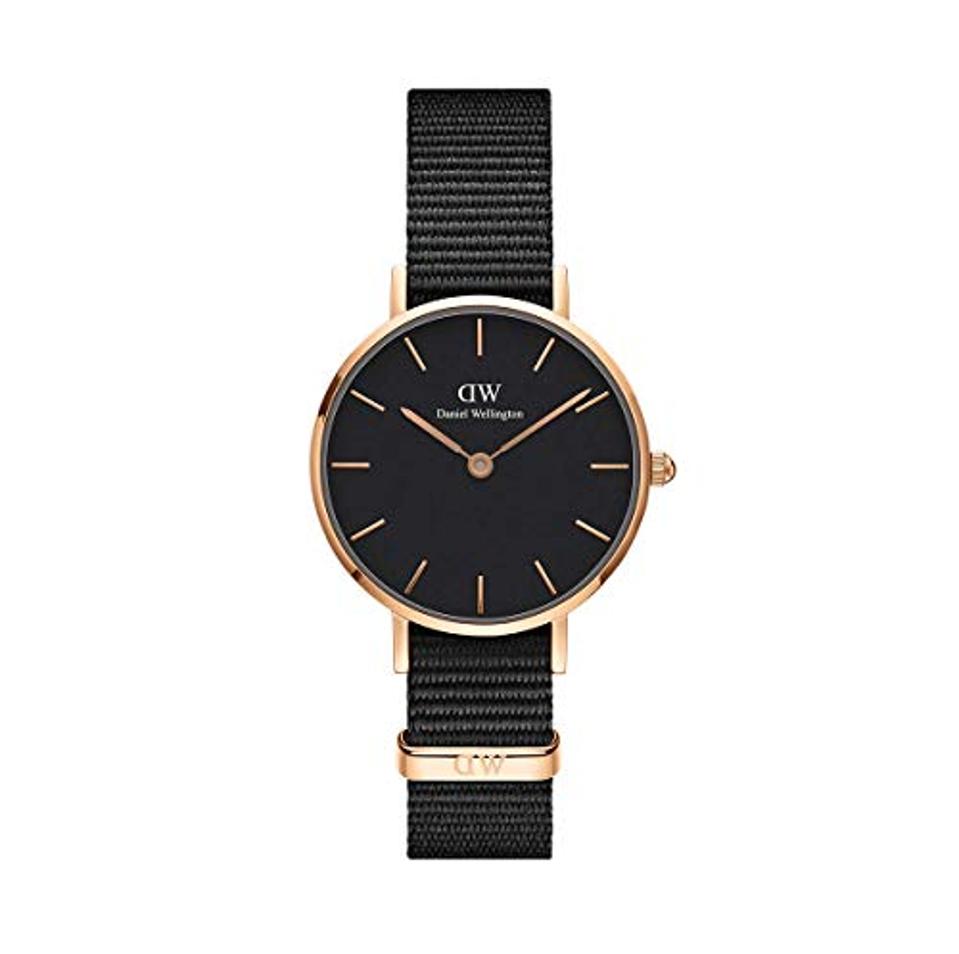 Amazon Prime Day Daniel Wellington Classic Petite Gold Reloj de cuarzo japonés con correa de nailon