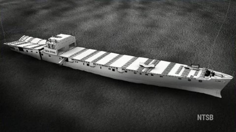 Sophisticated computer modelling allowed the El Faro to be surveyed and a composite image formed that proved useful in identifying where the VDR may be located.