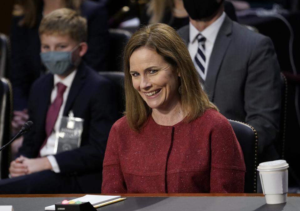 Senate Holds Confirmation Hearing For Amy Coney Barrett To Be Supreme Court Justice
