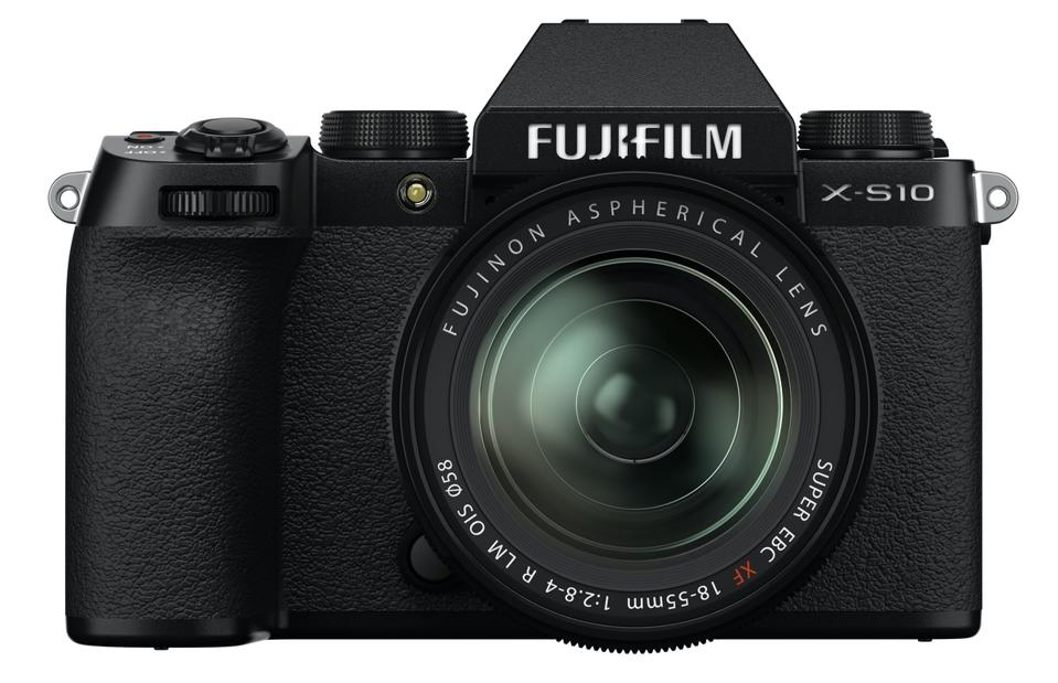 Front view of Fujifilm X-S10