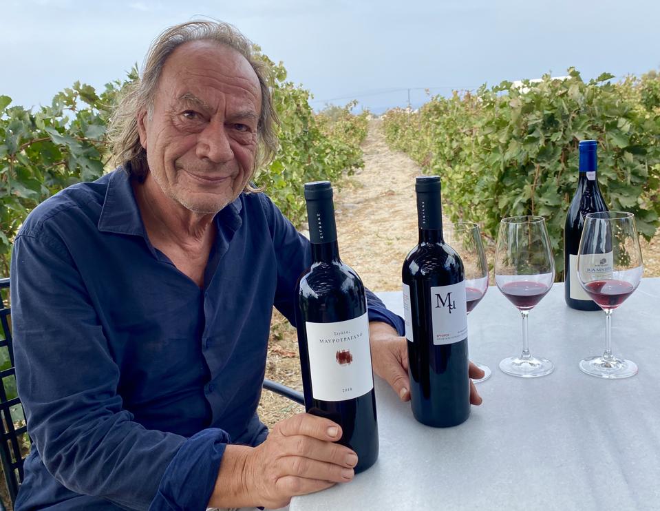 Paris Sigalas of Domaine Sigalas