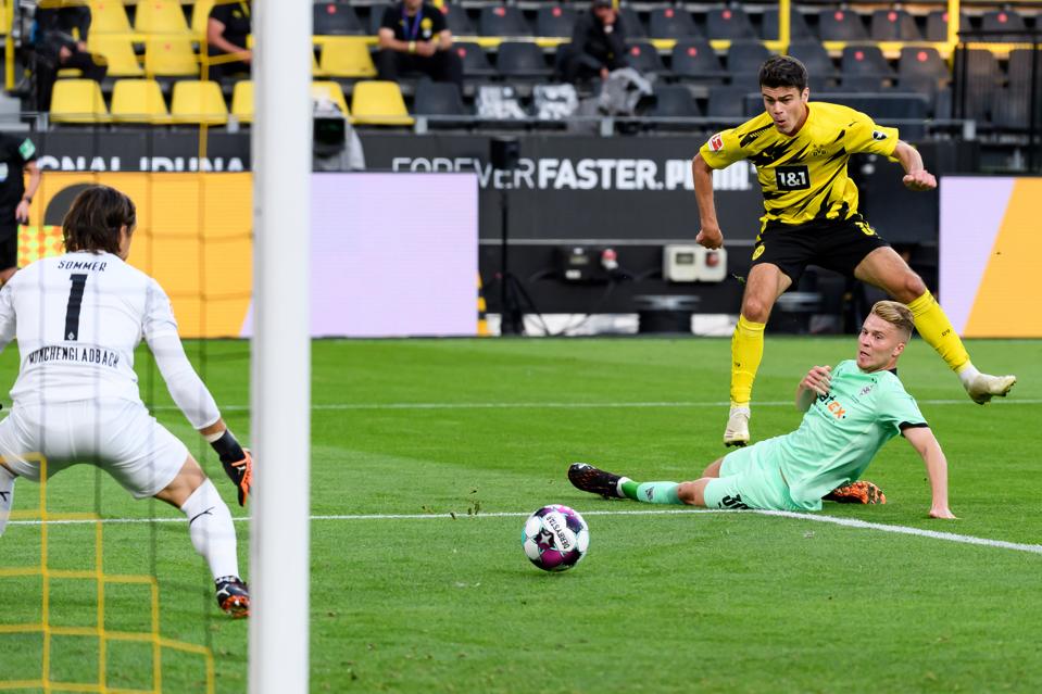 Reyna On Playing With Haaland The Chemistry Is Working