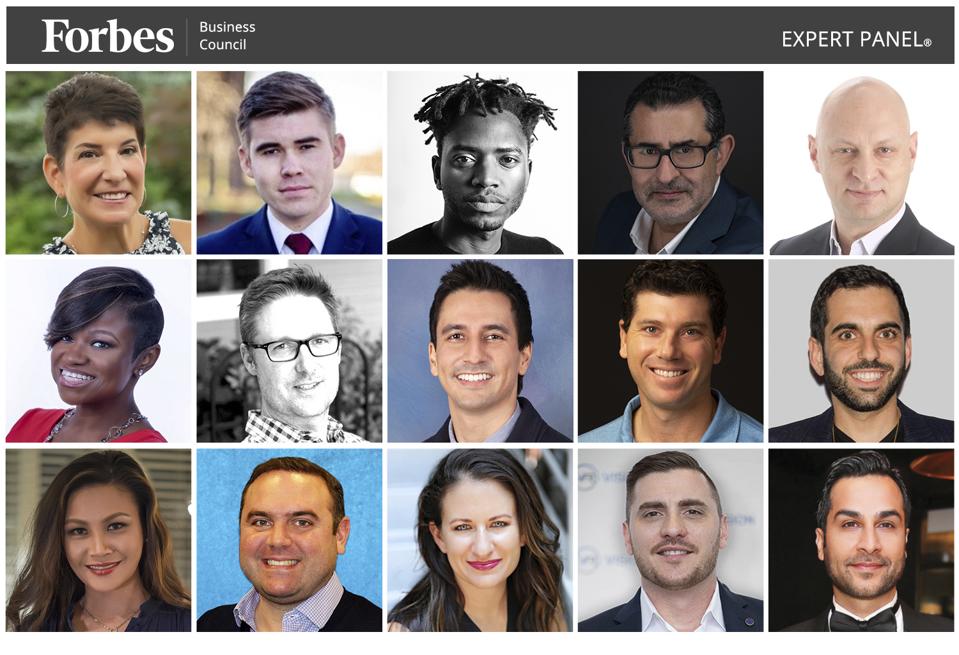 Photos of featured members.