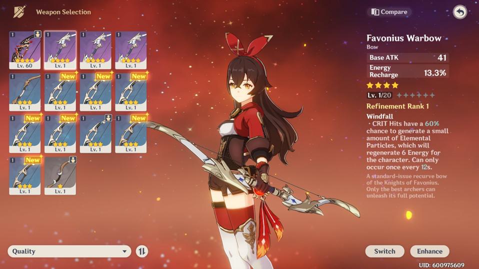 Ranking The Best Bows In Genshin Impact V1 0 Edition