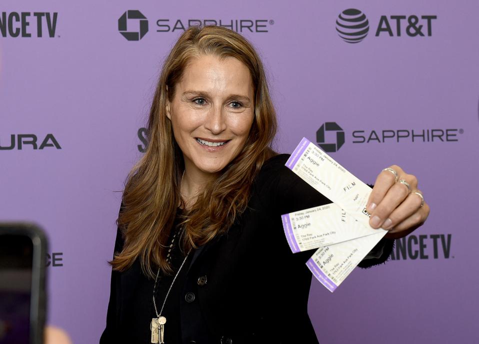 PARK CITY, UTAH - JANUARY 24: Catherine Gund attends the ″Aggie″ premiere during the 2020 Sundance Film Festival at The Ray on January 24, 2020 in Park City, Utah. (Photo by Ilya S. Savenok/Getty Images)
