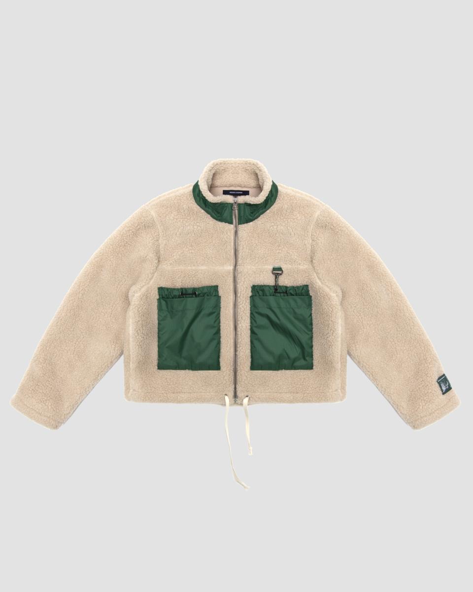 Giacca in pile Sherpa