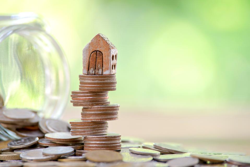 Plans for Housing,Finance and Banking about House concept.