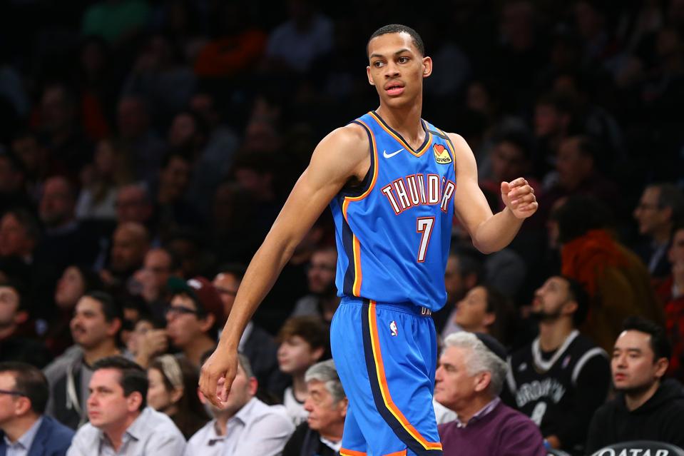 Oklahoma City Thunder v Brooklyn Nets