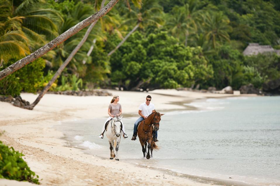 Laucala horseback