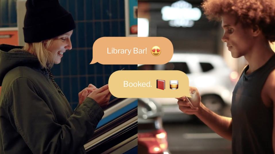 aplicación de viaje de adoquines