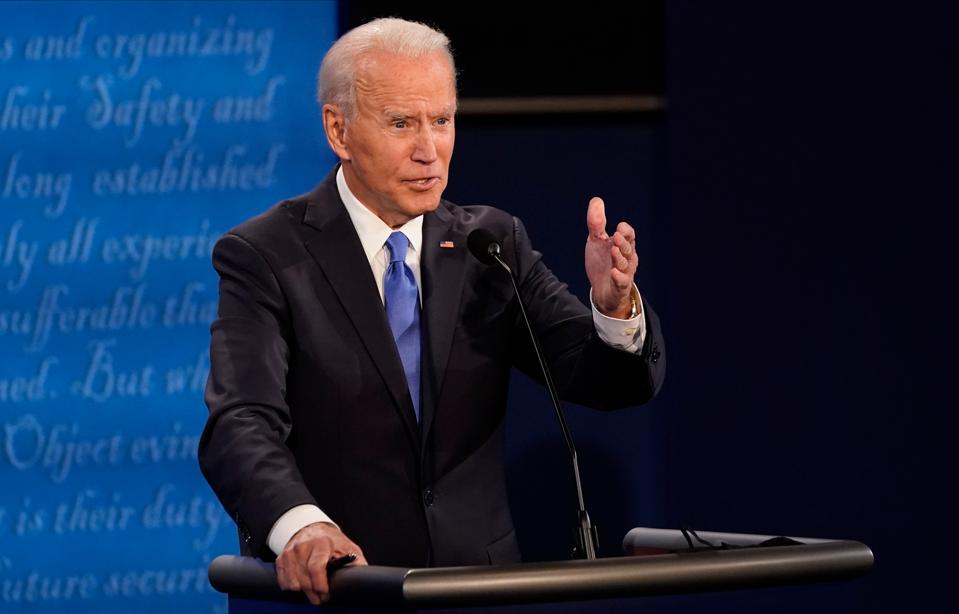 Donald Trump And Joe Biden Participate In Final Debate Before Presidential Election