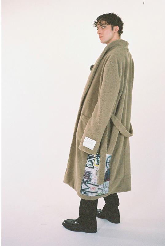 Mr. Saturday Collared Robe Jacket