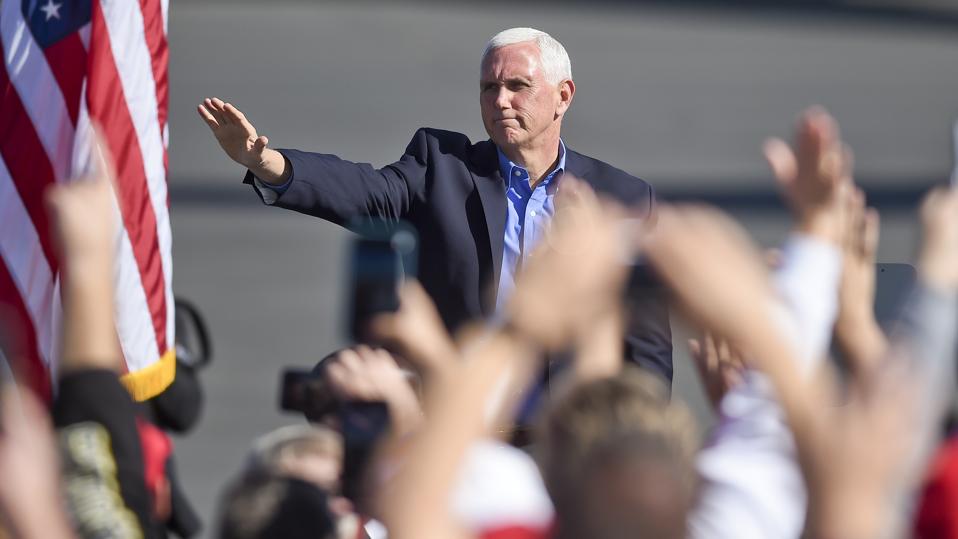 Vice President Mike Pence Campaign Stop In Reading Pennsylvania