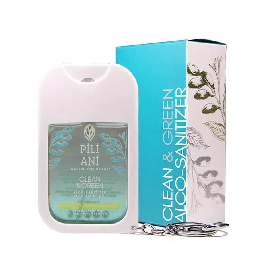 PILI ANI Clean & Green Alco Sanitizer formulated with Elemi Oil