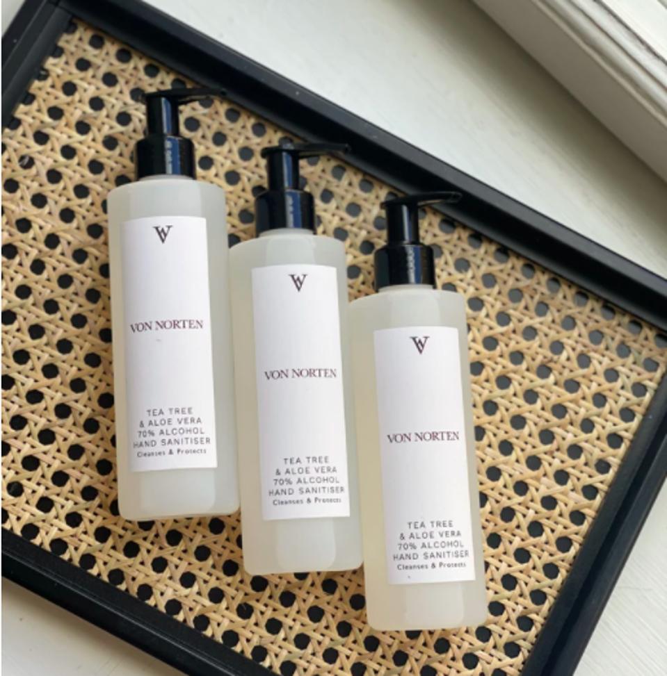 Tea Trea Oil and Aloe Vera Hand Sanitiser from VON NORTEN