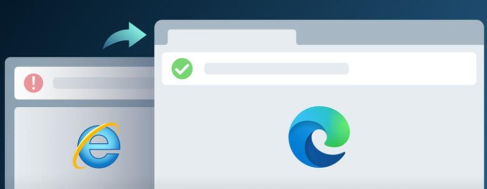 Switch from Microsoft Internet Explorer to Edge