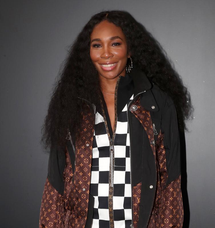 Venus Williams en la feria Louis Vuitton Primavera / Verano 2021 en París, Francia.