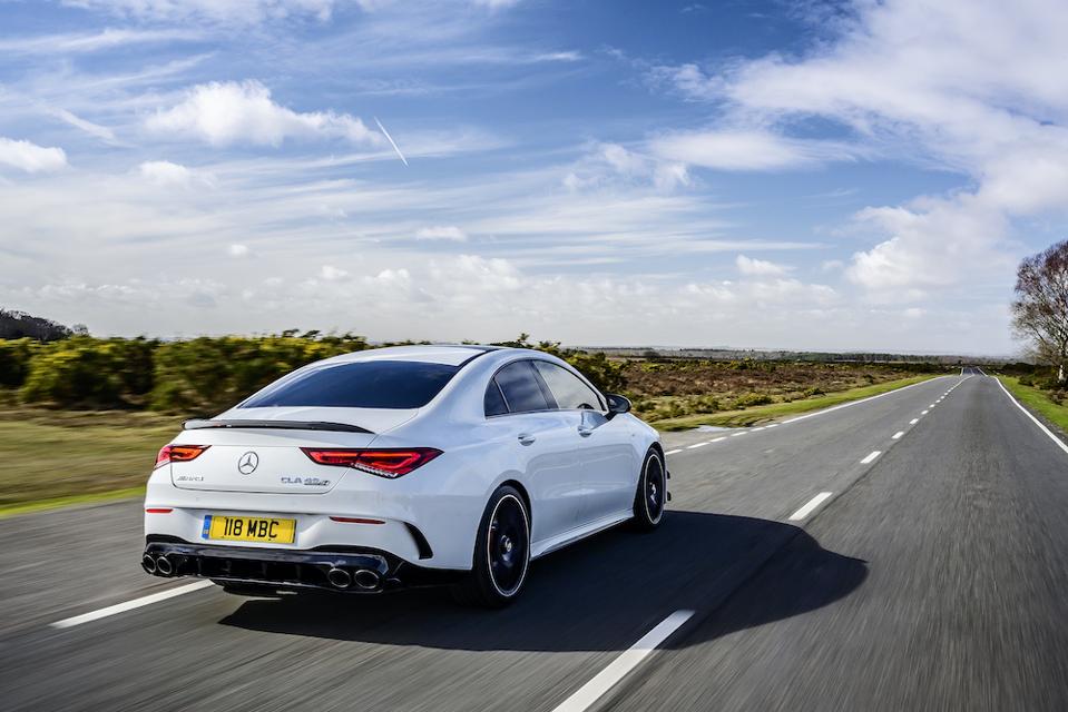 Test Drive Mercedes Amg Cla 45 S Coupe Performance Car