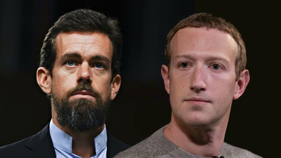 jack dorsey, twitter, mark zuckerberg, facebook
