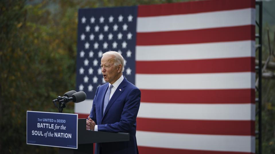 Democratic Presidential Nominee Joe Biden Campaigns In Georgia