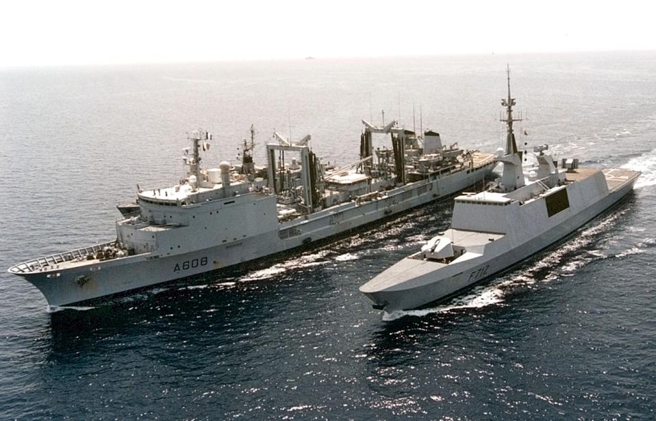 France frigate Libya, Turkey
