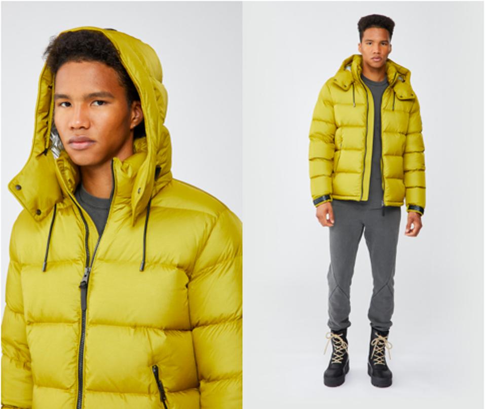 Nuova di Mackage per l'autunno, la loro capsule Foil Shield comprende due stili per gli uomini che raggiungono l'equilibrio tra moda e funzione. Il Jonas è il piumino classico perfetto in quanto è ultra leggero ma progettato per gestire temperature fino a -15 Celsius, mentre è idrorepellente, resistente all'acqua, lavabile e antivento.