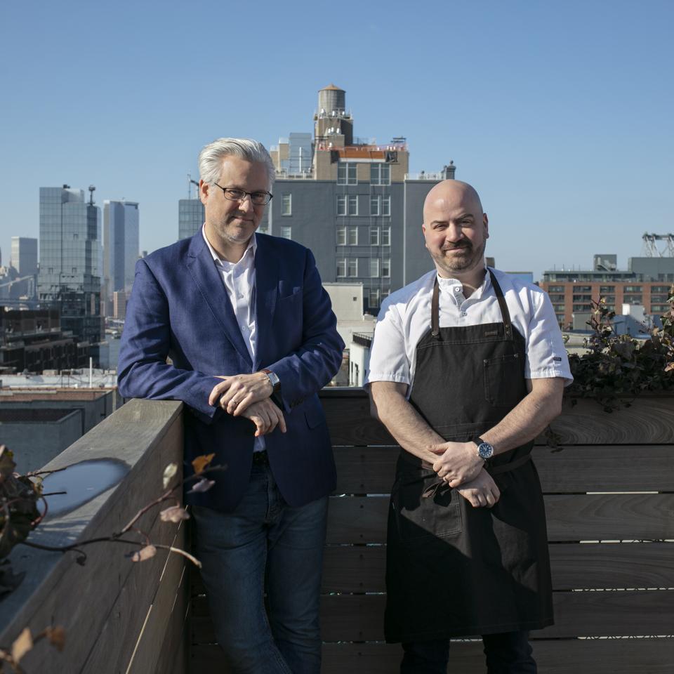 Restaurateur John Winterman and Chef Chris Cipolonne