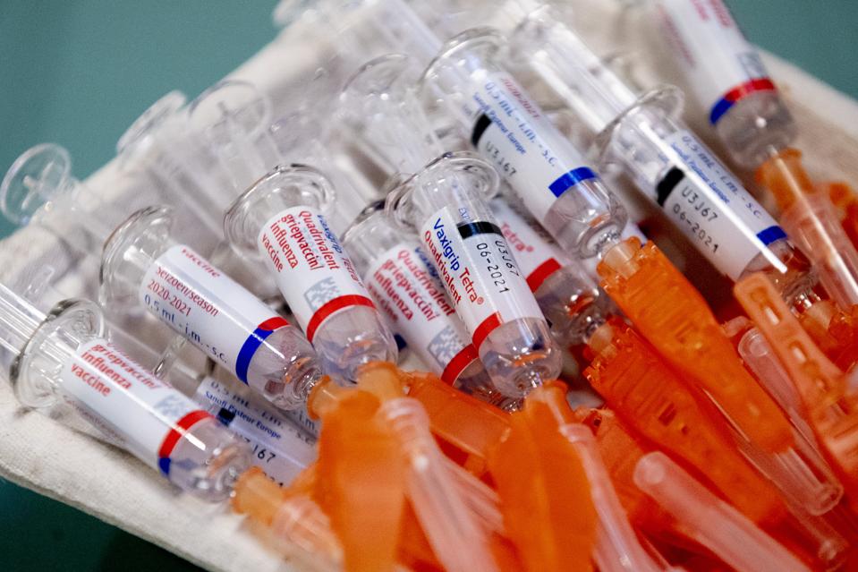 Shortage because of high demand for flu vaccine