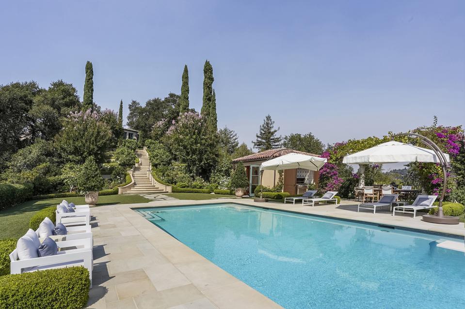 Luxury swimming pool